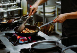 cast iron cooking