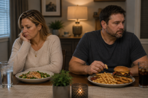 Couple navigating relationship changes while using GLP-1 medication