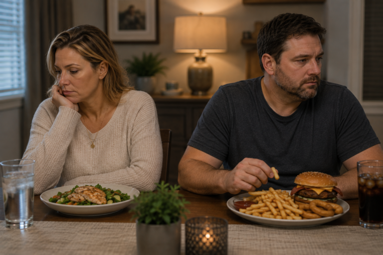 Couple navigating relationship changes while using GLP-1 medication